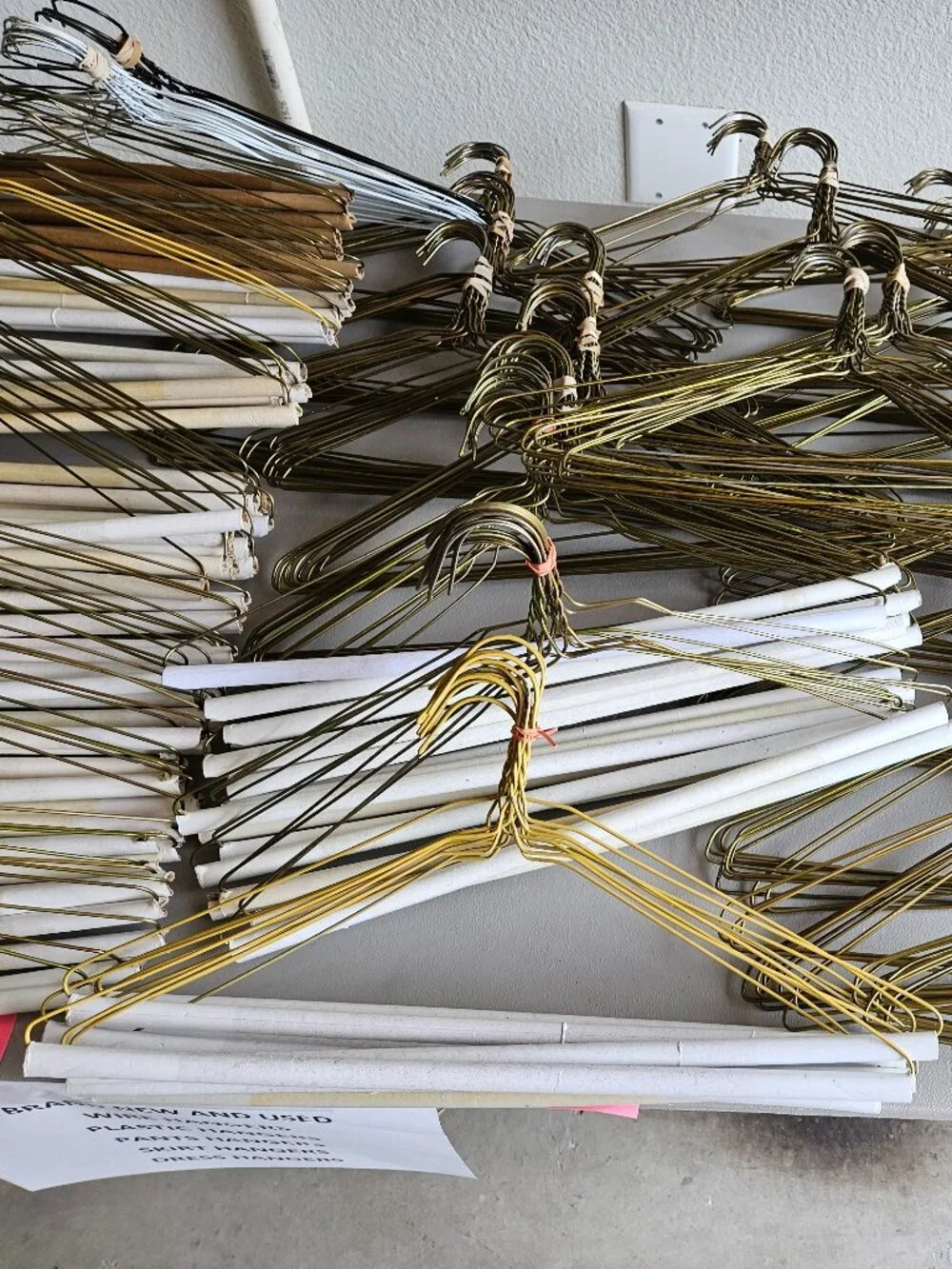 SET OF 20 BRONZE METAL WIRE 16